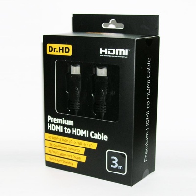 Кабель HDMI Dr.HD Premium 3м Кабель HDMI Dr.HD Premium 3м